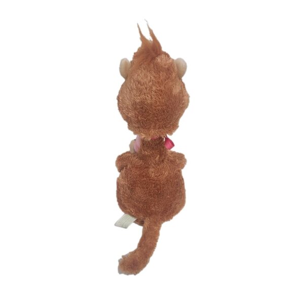 Animated & Singing Valentine Punky Cat Holding A Rose Sound N Light Animatronics - Picture 5 of 14